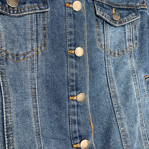 Denim jean jacket 1 Sunset Lane - Picture 2 of 3